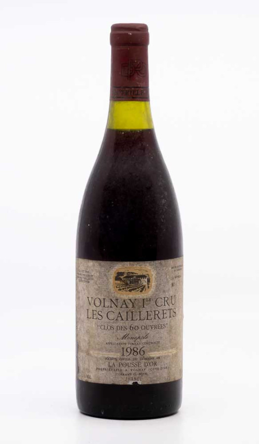 LA POUSSE D'OR - POTEL GERARD - Volnay 1er Cru les Caillerets 1986 red - 1er cru Wine from volnay 1er cru | RP Fines