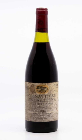 LA POUSSE D'OR - POTEL GERARD - Volnay 1er Cru les Caillerets 1986 red - 1er cru Wine from volnay 1er cru | RP Fines