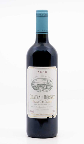 CHÂTEAU BERGAT - Saint Emilion 2008 rouge - Vin  saint emilion | RP Fines Wines