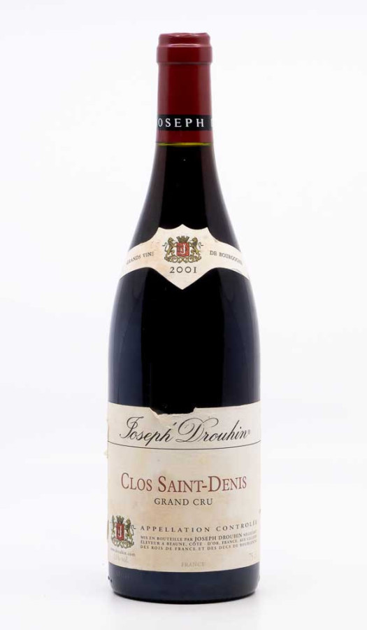 DROUHIN JOSEPH - Clos Saint Denis Grand Cru 2001 rouge, vin grand cru de clos saint denis