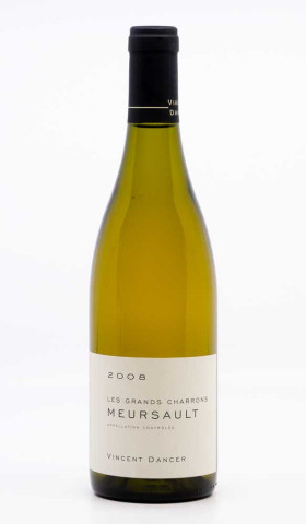 DANCER VINCENT - Meursault les Grands Charrons 2008 blanc, vin village de meursault