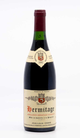 CHAVE JEAN LOUIS - Hermitage 1987 red, wine  from hermitage