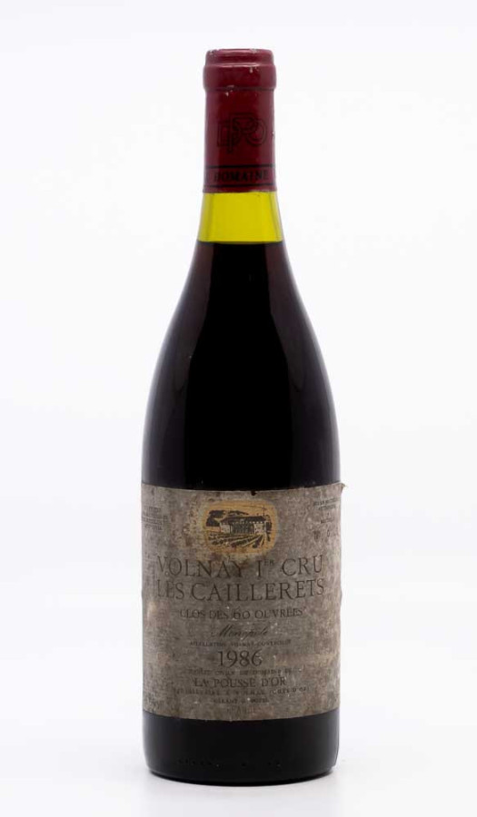 LA POUSSE D'OR - Volnay 1er Cru les Caillerets 1986 rouge, vin 1er cru de volnay 1er cru