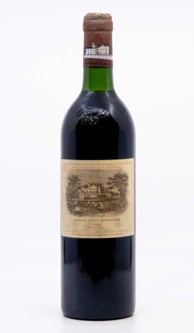 CHÂTEAU LAFITE ROTHSCHILD - Pauillac 1985 rouge, vin  de pauillac