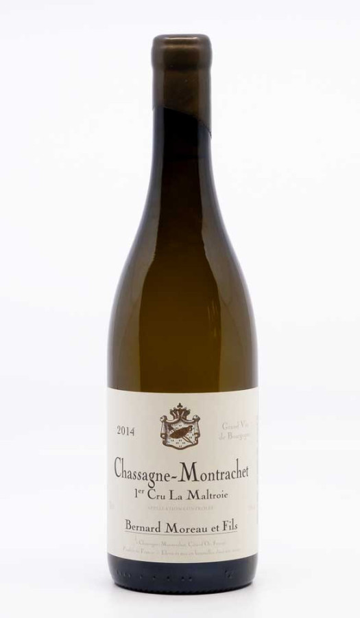 MOREAU BERNARD - Chassagne Montrachet 1er Cru la Maltroie 2014 white, wine 1er cru from chassagne montrachet 1er cru