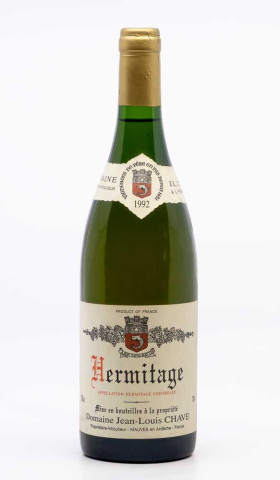 CHAVE JEAN LOUIS - Hermitage blanc 1992 blanc, vin  de hermitage