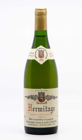 CHAVE JEAN LOUIS - Hermitage blanc 1992 blanc, vin  de hermitage