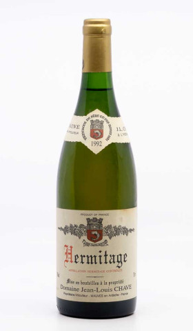 CHAVE JEAN LOUIS - Hermitage blanc 1992 blanc, vin  de hermitage