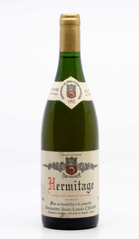 CHAVE JEAN LOUIS - Hermitage blanc 1992 blanc, vin  de hermitage