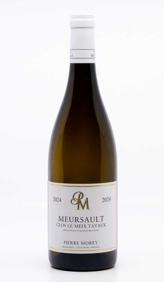 MOREY PIERRE - Meursault Clos le Meix Tavaux 2024 blanc, vin village de meursault