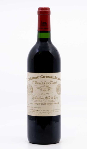 CHÂTEAU CHEVAL BLANC - Saint Emilion 1992
