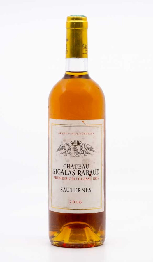 CHÂTEAU SIGALAS RABAUD - Sauternes 2006 liquoreux, wine  from sauternes