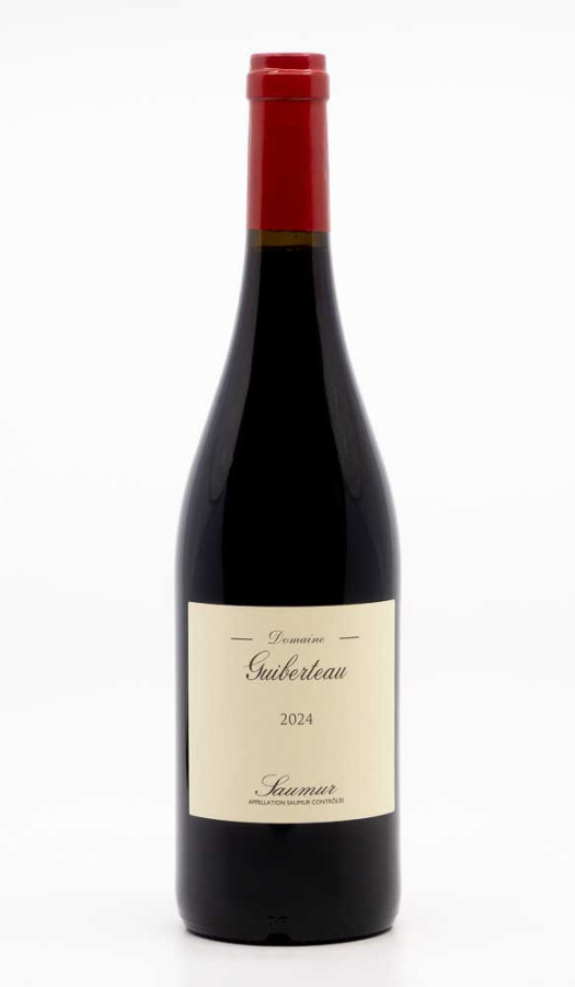 GUIBERTEAU - Saumur Rouge 2024 red, wine village from saumur