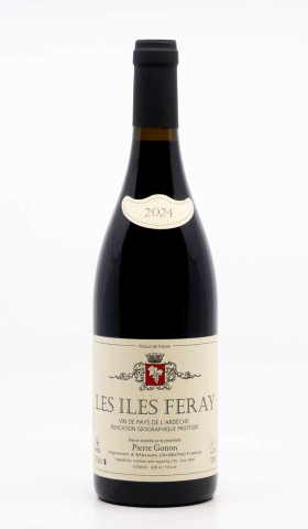 GONON - Les Iles Feray 2024 rouge, vin  de vin de pays de l'ardèche