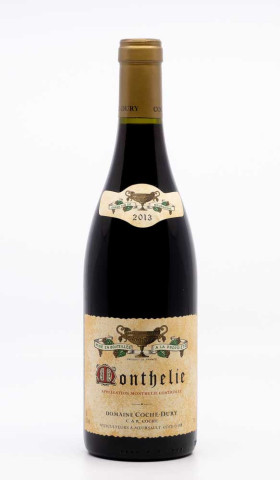 COCHE DURY - Monthelie Rouge 2013 rouge, vin village de monthélie