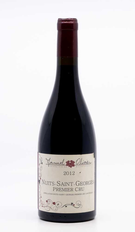 OLIVIER MANUEL - Nuits Saint Georges 1er Cru 2012 rouge, vin 1er cru de nuits saint georges 1er cru