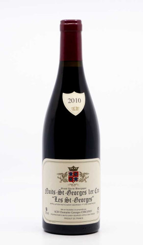 CHICOTOT - Nuits Saint Georges 1er Cru Les Saints Georges 2010