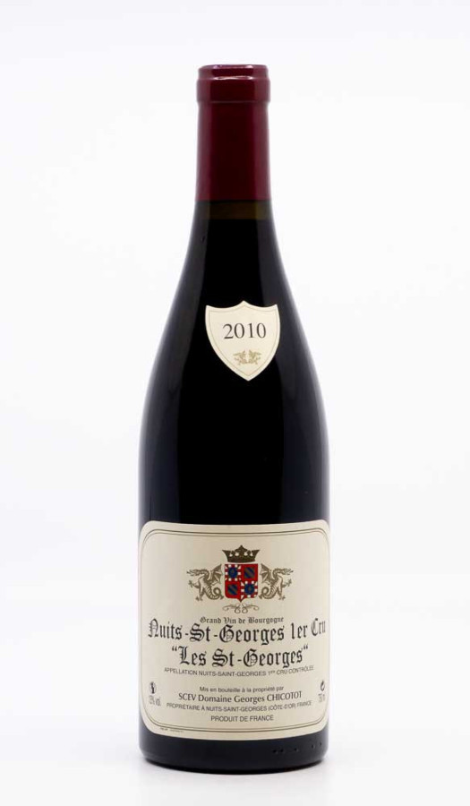CHICOTOT - Nuits Saint Georges 1er Cru Les Saints Georges 2010