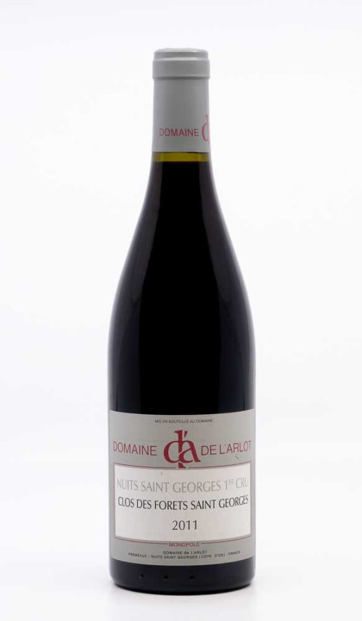 DOMAINE DE L'ARLOT - Nuits Saint Georges 1er Cru Clos des Forêt Saint Georges 2011 rouge, vin 1er cru de nuits saint