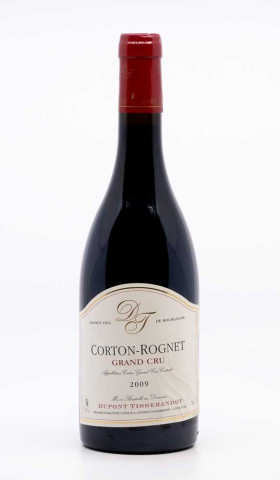 DUPOND TISSERANDOT - Corton Le Rognet Grand Cru 2009 rouge, vin grand cru de corton