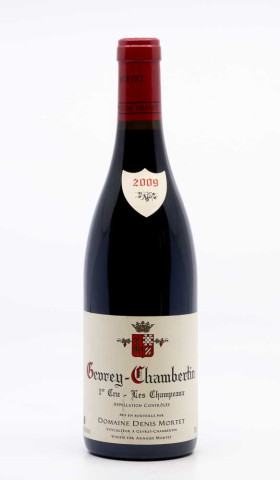 MORTET DENIS - Gevrey Chambertin 1er Cru Champeaux 2009 rouge, vin 1er cru de gevrey chambertin 1er cru