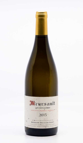 BOISSON VADOT - Meursault Les Chevalières 2015 blanc, vin village de meursault