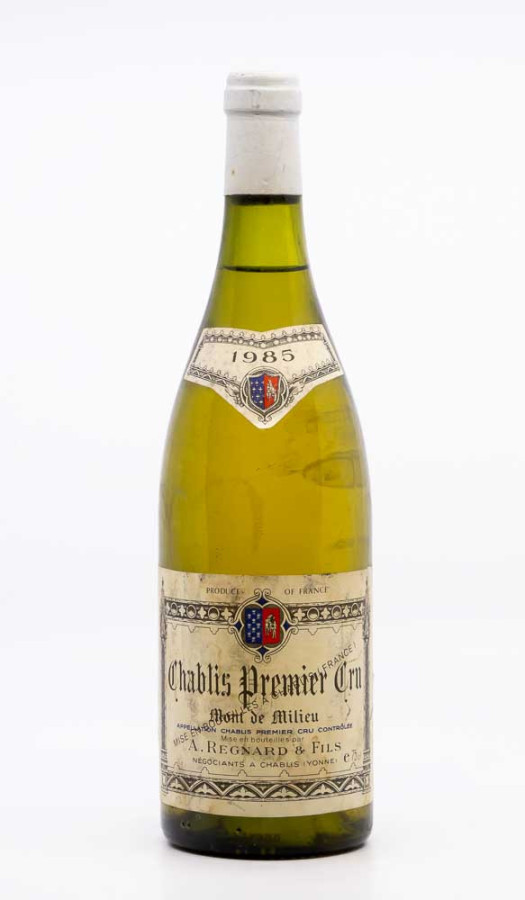 REGNARD - Chablis 1er Cru Mont de Milieu 1985