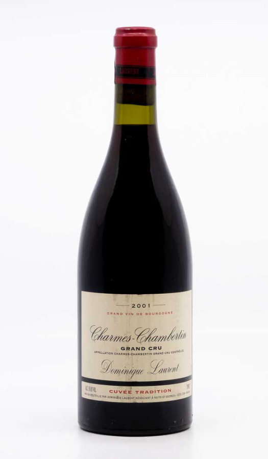 LAURENT DOMINIQUE - Charmes Chambertin Cuvée Tradition Grand Cru 2001 rouge, vin grand cru de charmes chambertin
