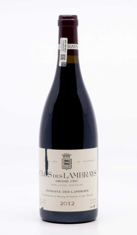 DOMAINE DES LAMBRAYS - Clos des Lambrays Grand Cru 2012