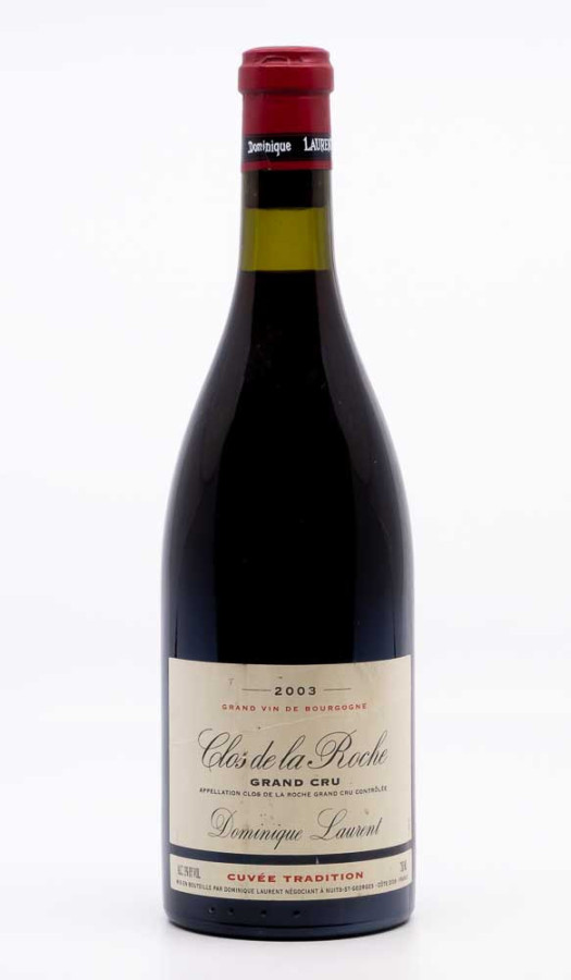 LAURENT DOMINIQUE - Clos de la Roche Cuvée Tradition Grand Cru 2003 rouge, vin grand cru de clos de la roche
