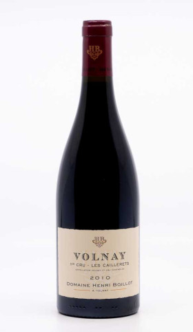 BOILLOT HENRI - Volnay 1er Cru Caillerets 2010 rouge, vin 1er cru de volnay 1er cru