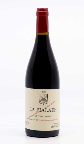 LA PIALADE - Côtes du Rhône 2020 rouge, vin  de côtes du rhône