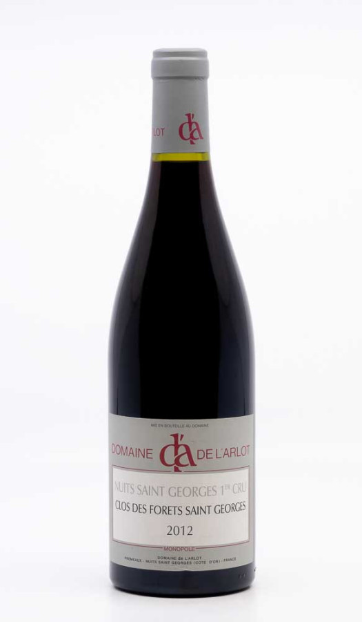 DOMAINE DE L'ARLOT - Nuits Saint Georges 1er Cru Clos des Forêts Saint Georges 2012 red, wine 1er cru from nuits saint