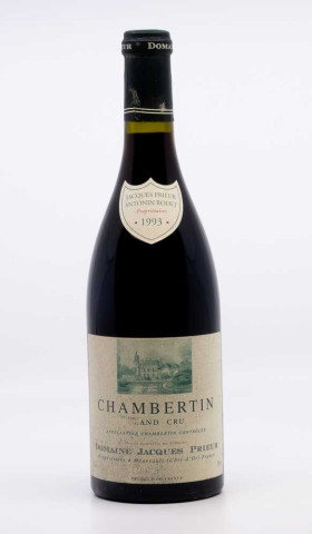 PRIEUR JACQUES - Chambertin Grand Cru 1993 rouge, vin grand cru de chambertin