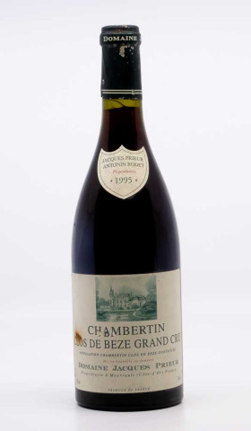 PRIEUR JACQUES - Chambertin Grand Cru Clos de Bèze 1995 rouge, vin grand cru de chambertin