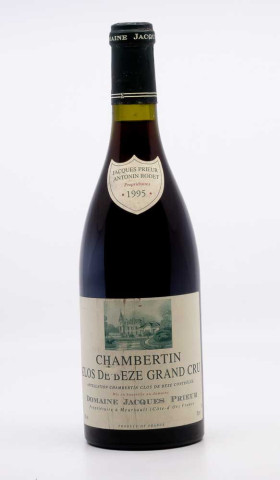 PRIEUR JACQUES - Chambertin Grand Cru Clos de Bèze 1995 rouge, vin grand cru de chambertin