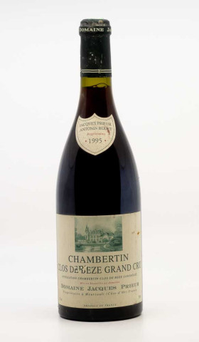 PRIEUR JACQUES - Chambertin Grand Cru Clos de Bèze 1995 rouge, vin grand cru de chambertin