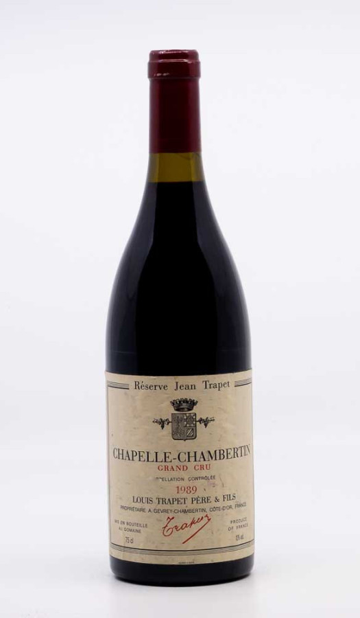 TRAPET JEAN LOUIS - Chapelle Chambertin Grand Cru 1989