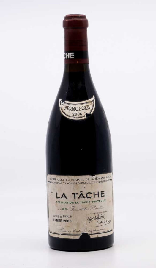DOMAINE DE LA ROMANEE CONTI - La Tâche Grand Cru 2000 red, wine grand cru from la tâche