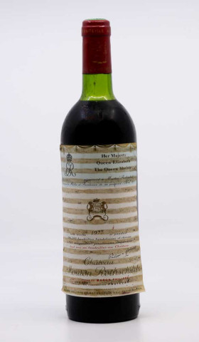 CHÂTEAU MOUTON ROTHSCHILD - Pauillac 1977
