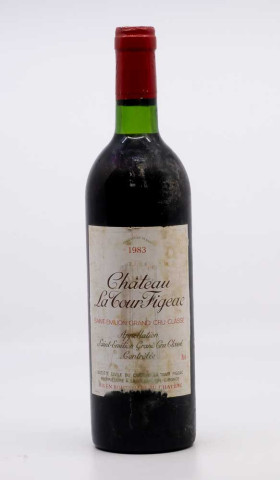 CHÂTEAU LA TOUR FIGEAC - Saint Emilion 1983 red, wine  from saint emilion
