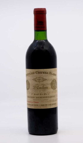 CHÂTEAU CHEVAL BLANC - Saint Emilion 1971 red, wine  from saint emilion