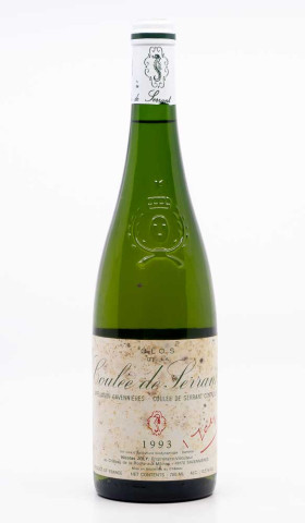 JOLY NICOLAS - Savennières Clos de la Coulée de Serrant 1993 white, wine  from savennières