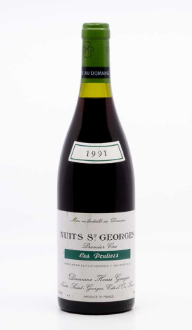 GOUGES HENRI - Nuits Saint Georges 1er Cru Les Pruliers 1991 red, wine 1er cru from nuits saint georges 1er cru