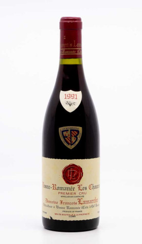 LAMARCHE - Vosne Romanée 1er Cru les Chaumes 1991 rouge, vin 1er cru de vosne romanée 1er cru