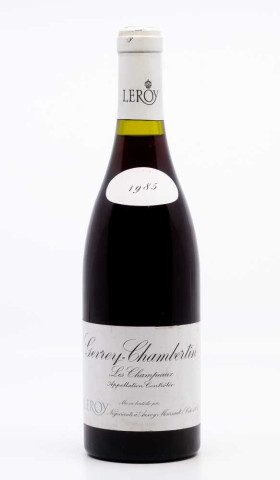 LEROY SA - Gevrey Chambertin 1er Cru les Champeaux 1985