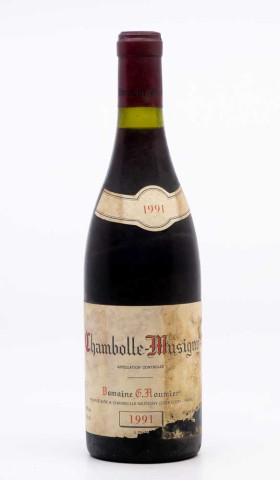 ROUMIER GEORGES - Chambolle Musigny 1991 red, wine village from chambolle musigny