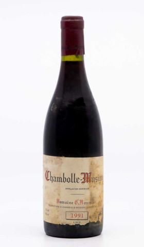 ROUMIER GEORGES - Chambolle Musigny 1991 red, wine village from chambolle musigny