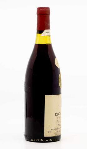 JAYER HENRI - Richebourg Grand Cru 1978 red, wine grand cru from richebourg