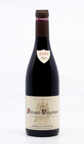 DUBREUIL FONTAINE - Pernand Vergelesses Rouge 2024 rouge, vin village de pernand vergelesses